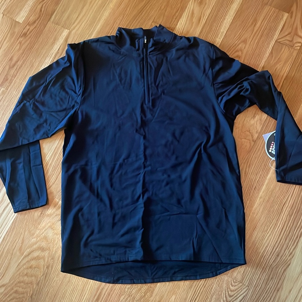 Black Kombi 1/4 zip shirt